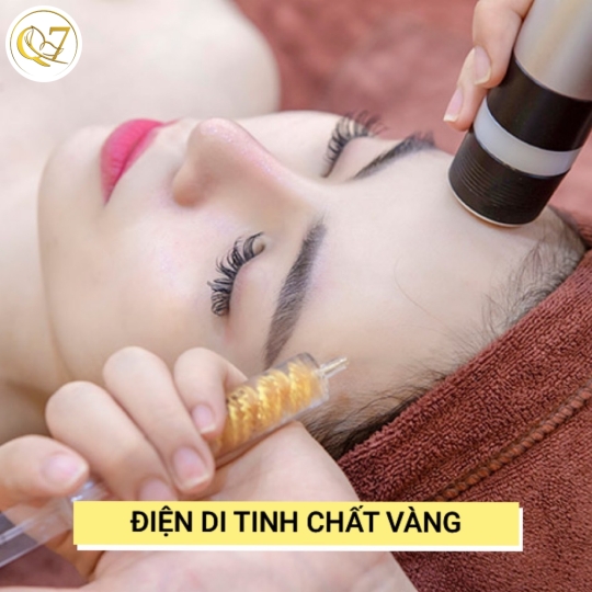 Điện di tinh chất vàng