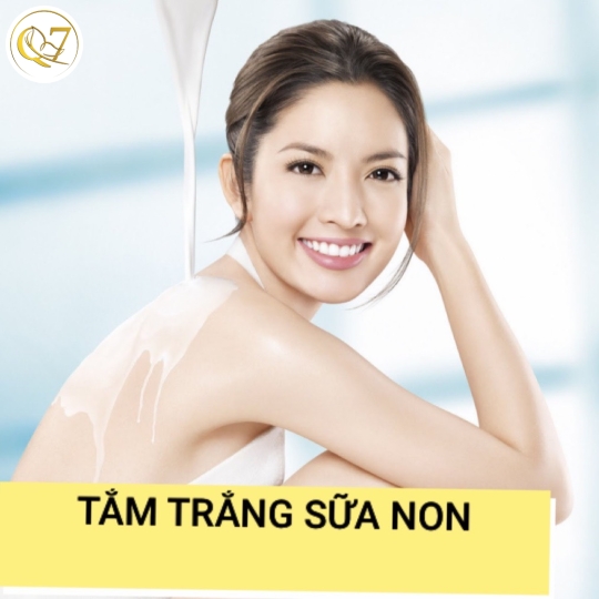 Tắm trắng sữa non